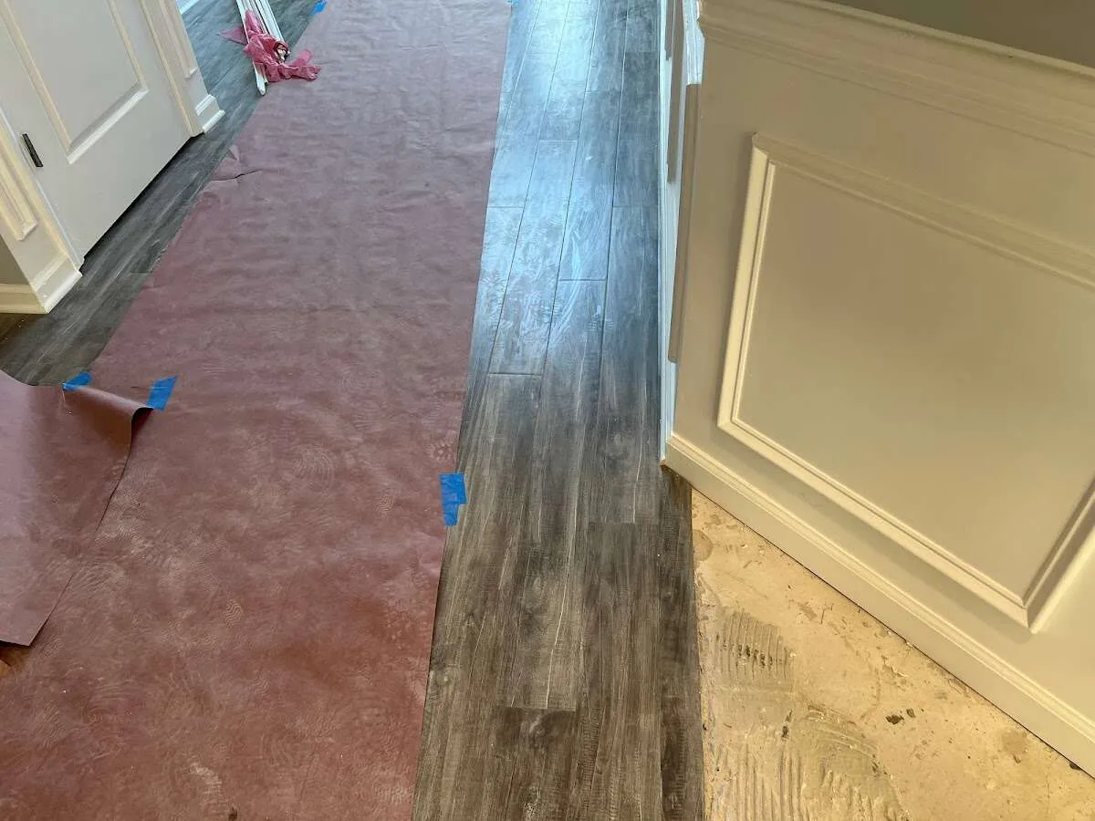 Completed marble shower restoration in Scituate